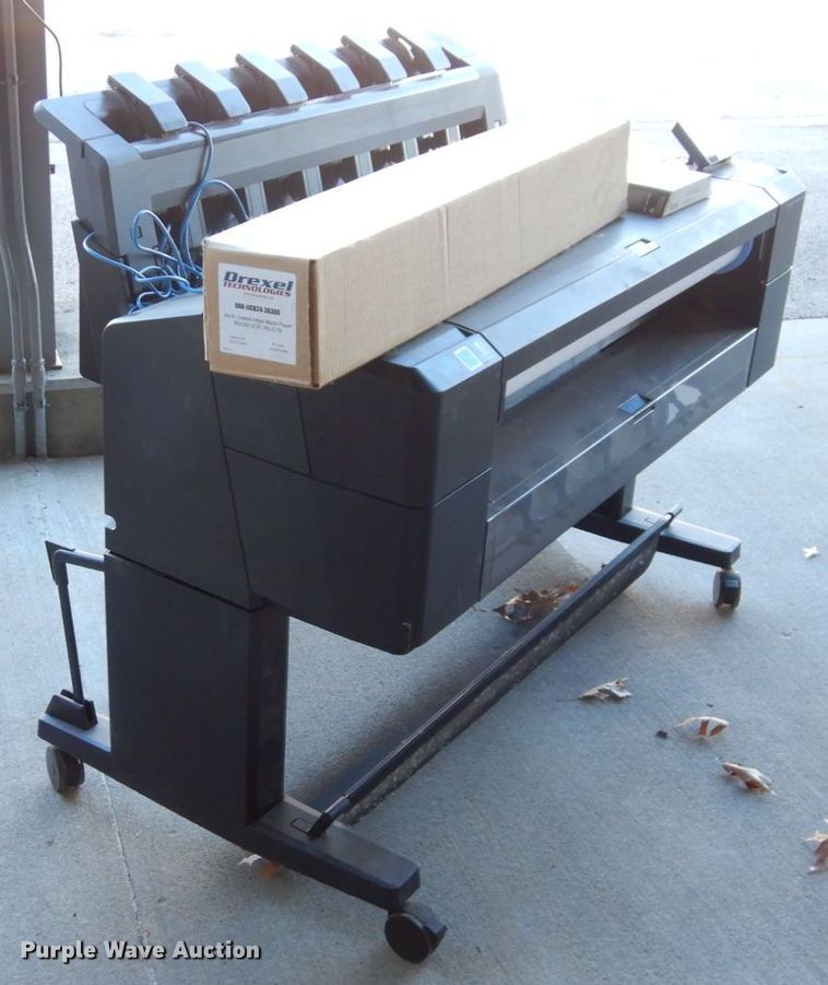 image for item JK9157 HP Design Jet T1500  color printer