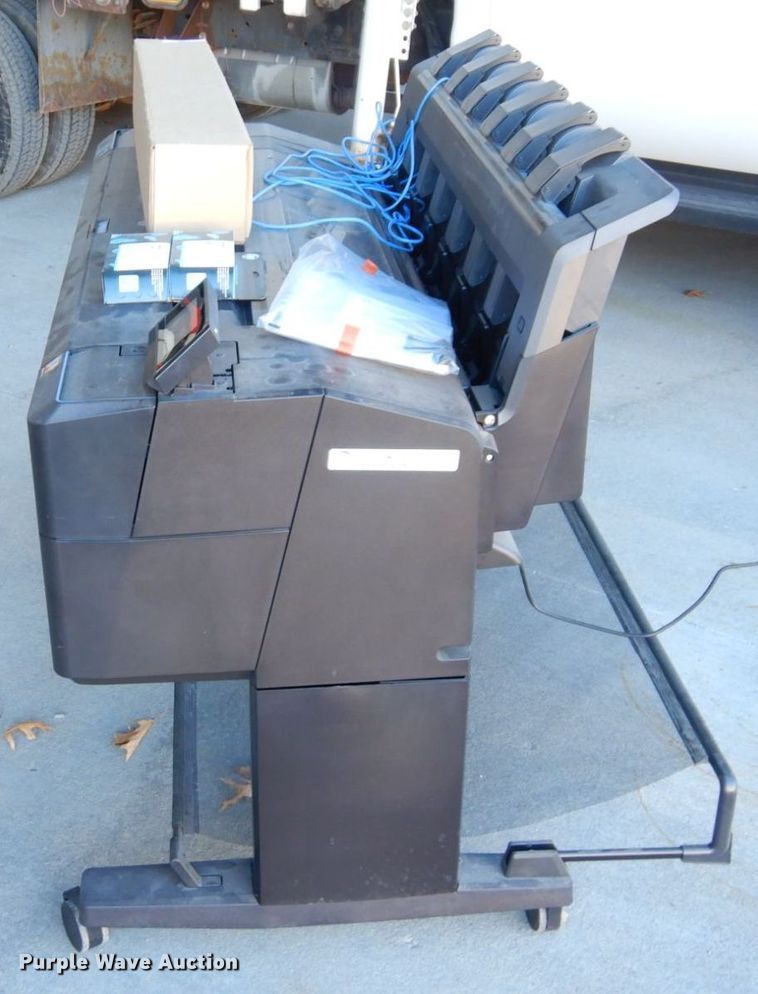 image for item JK9157 HP Design Jet T1500  color printer