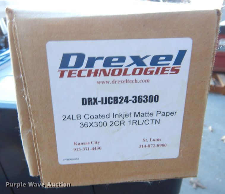 image for item JK9157 HP Design Jet T1500  color printer