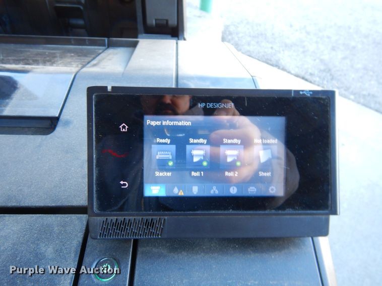 image for item JK9157 HP Design Jet T1500  color printer