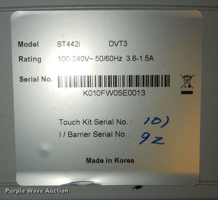 image for item JQ9938 (3) Smart ST442i tables