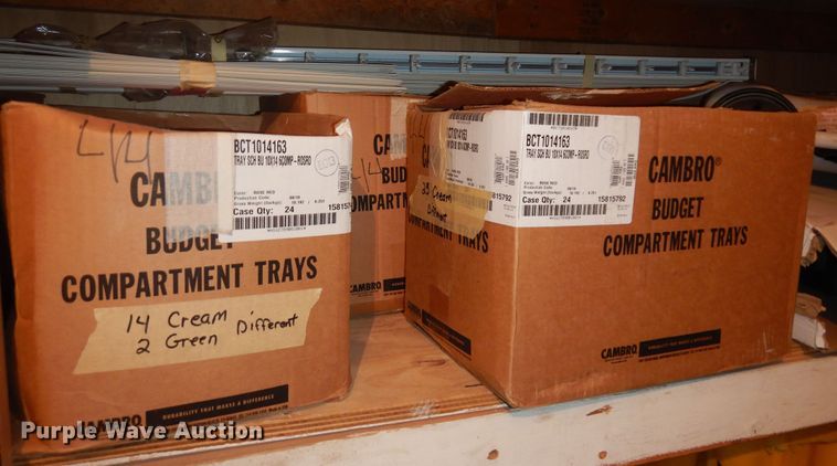 image for item JQ9943 Approximately 400 compartment trays