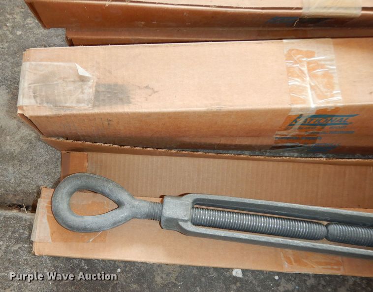 image for item JQ9948 (5) National 7/8" x 12" turnbuckles