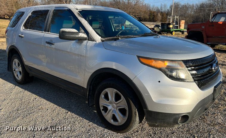 image for item JU9688 2014 Ford Explorer Police Interceptor  SUV