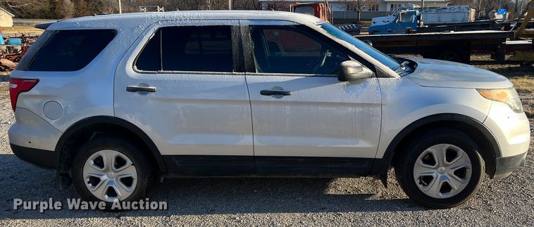 image for item JU9688 2014 Ford Explorer Police Interceptor  SUV