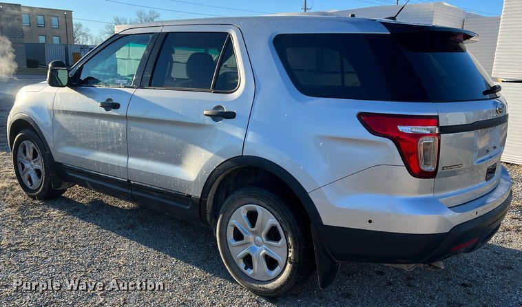 image for item JU9688 2014 Ford Explorer Police Interceptor  SUV