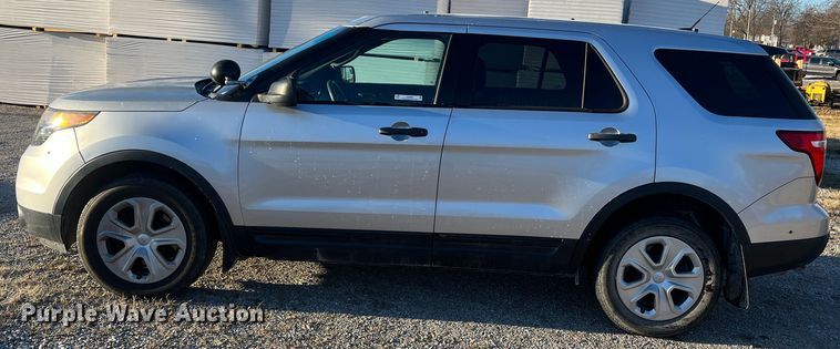 image for item JU9688 2014 Ford Explorer Police Interceptor  SUV