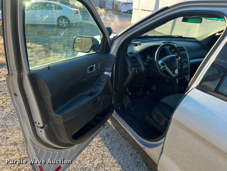 image for item JU9688 2014 Ford Explorer Police Interceptor  SUV