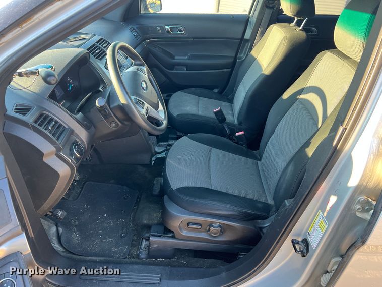 image for item JU9688 2014 Ford Explorer Police Interceptor  SUV