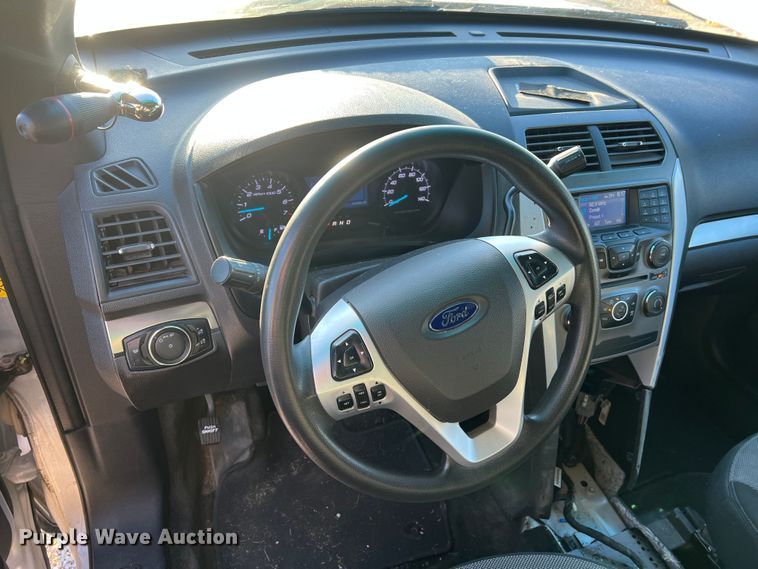 image for item JU9688 2014 Ford Explorer Police Interceptor  SUV