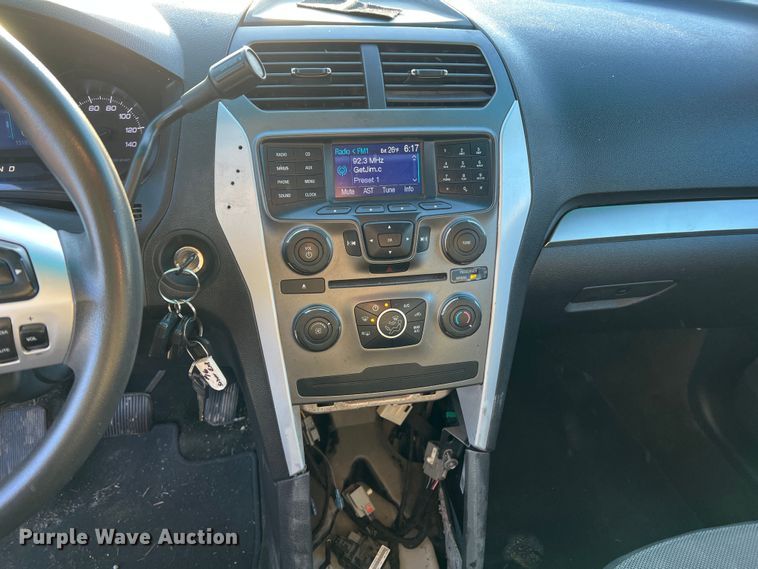 image for item JU9688 2014 Ford Explorer Police Interceptor  SUV