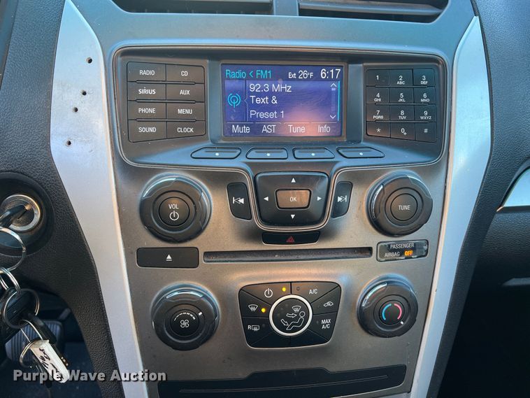 image for item JU9688 2014 Ford Explorer Police Interceptor  SUV