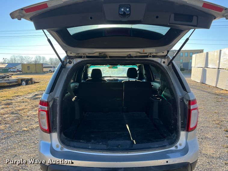 image for item JU9688 2014 Ford Explorer Police Interceptor  SUV