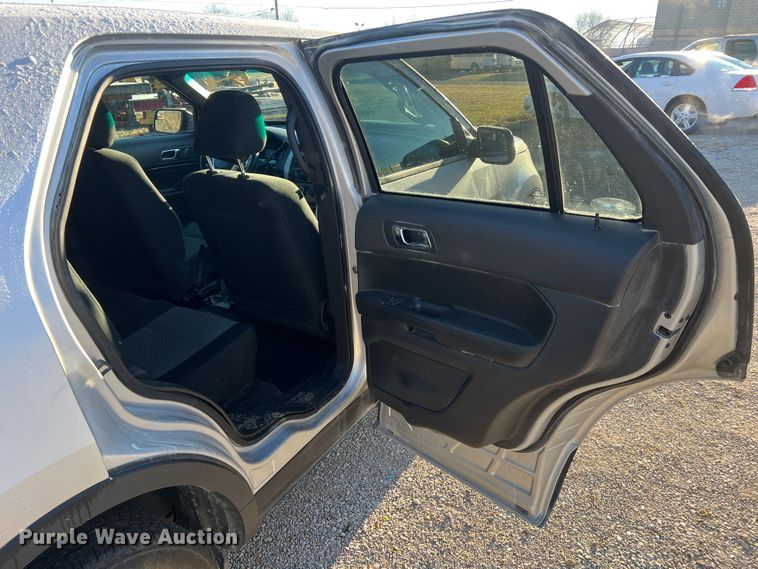 image for item JU9688 2014 Ford Explorer Police Interceptor  SUV