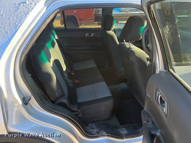 image for item JU9688 2014 Ford Explorer Police Interceptor  SUV