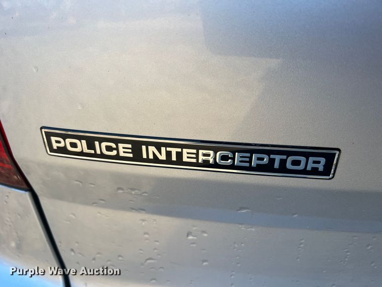 image for item JU9688 2014 Ford Explorer Police Interceptor  SUV