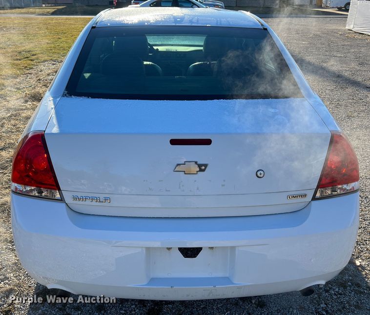 image for item JU9689 2014 Chevrolet Impala Police Cruiser