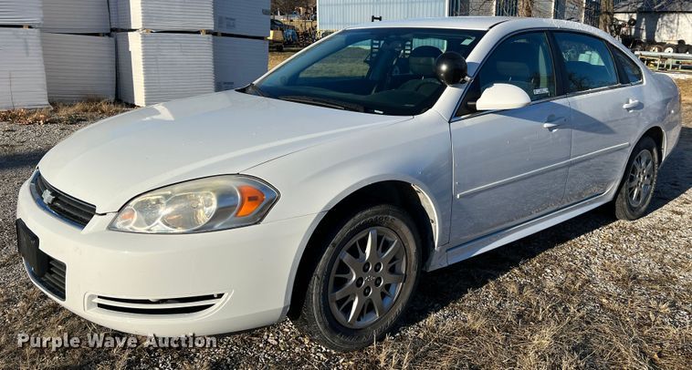 image for item JU9690 2010 Chevrolet Impala Police Cruiser