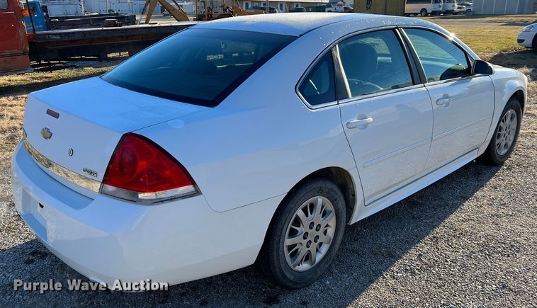 image for item JU9690 2010 Chevrolet Impala Police Cruiser