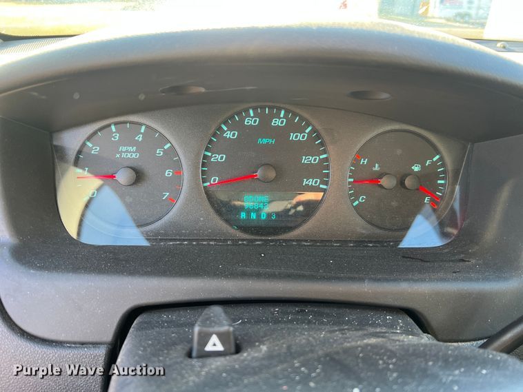 image for item JU9690 2010 Chevrolet Impala Police Cruiser