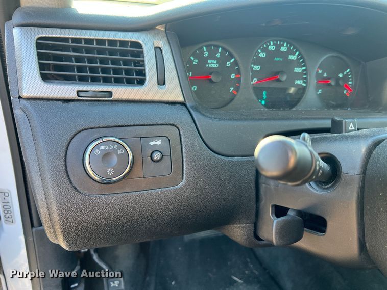 image for item JU9690 2010 Chevrolet Impala Police Cruiser