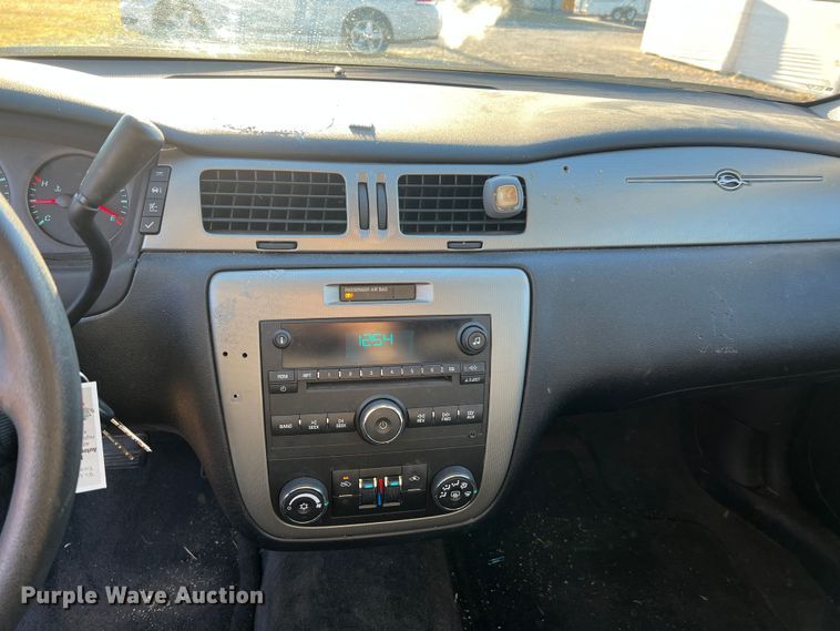 image for item JU9690 2010 Chevrolet Impala Police Cruiser