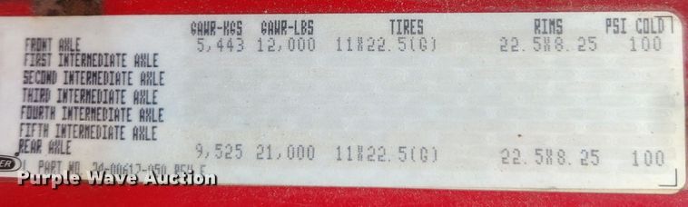 image for item KT9488 2001 Freightliner FL70  dump truck