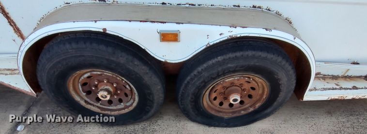 image for item LK9528 1997 Titan  livestock trailer