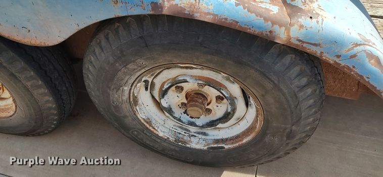 image for item LK9529 Shop built  utility trailer