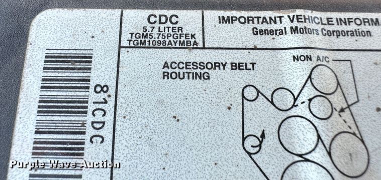 image for item LT9297 1996 Chevrolet K1500  pickup truck