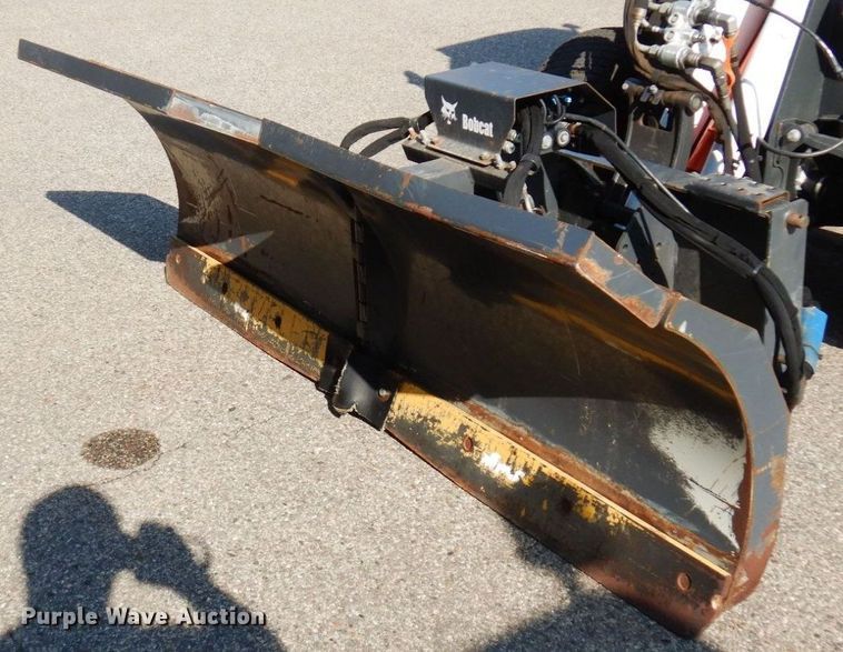 image for item MH9038 2010 Bobcat V-Blade 84  skid steer snow plow
