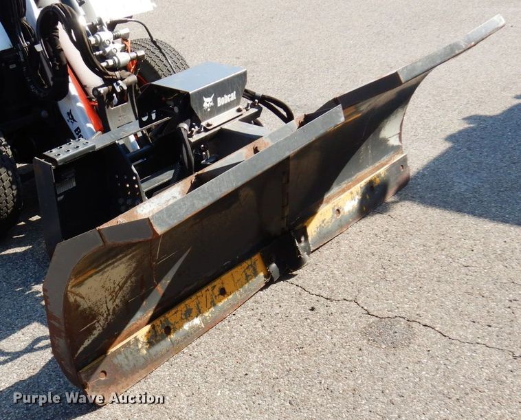 image for item MH9038 2010 Bobcat V-Blade 84  skid steer snow plow