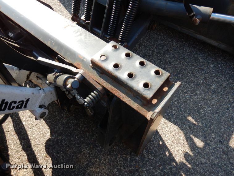 image for item MH9038 2010 Bobcat V-Blade 84  skid steer snow plow