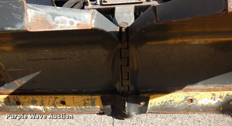 image for item MH9038 2010 Bobcat V-Blade 84  skid steer snow plow