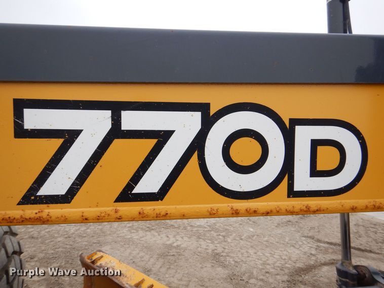 image for item MJ9983 2007 John Deere 770D  motor grader
