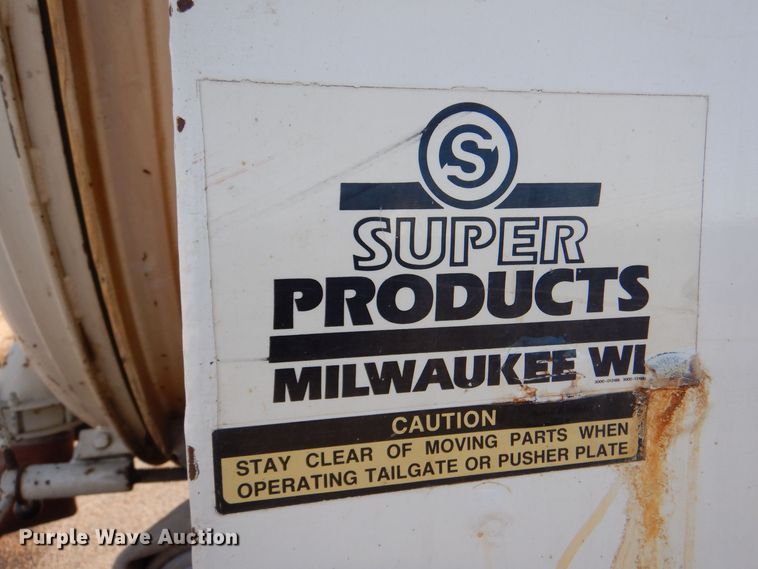 image for item MP9058 1989 Ford F800  sewer jetter truck