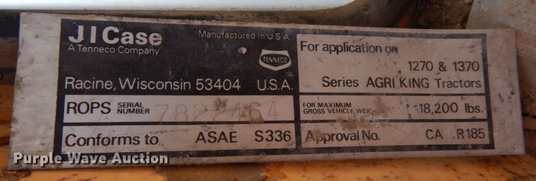 image for item DF8285 1973 Case 1370  tractor