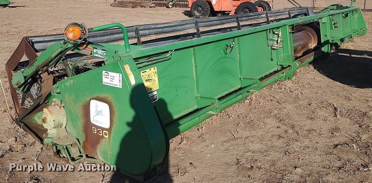 image for item DK7144 John Deere 930  rigid head