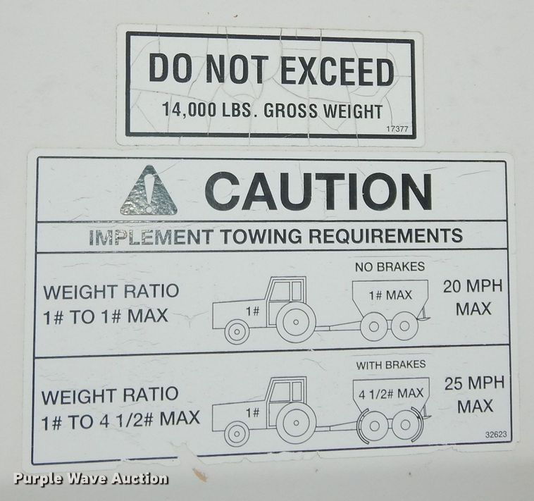image for item DK7563 Willmar Super 500  spreader