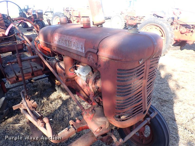 image for item DQ3881 Farmall A  tractor