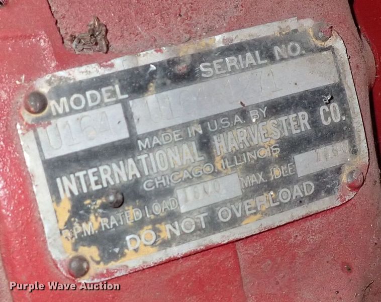 image for item DQ3906 International U164  engine