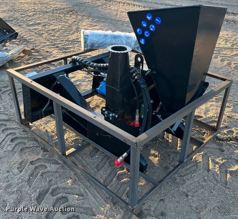 image for item DQ4002 2022 Mower King SSBX42S  skid steer wood chipper