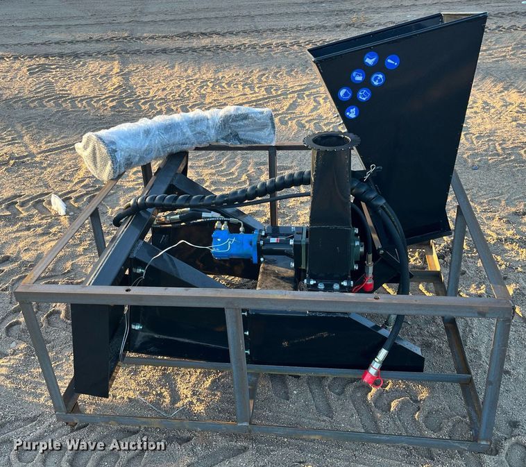 image for item DQ4002 2022 Mower King SSBX42S  skid steer wood chipper