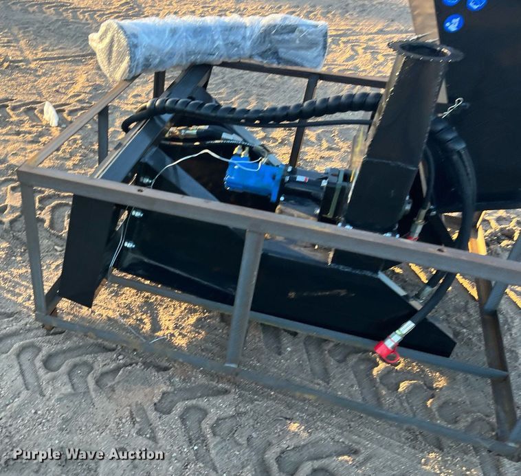 image for item DQ4002 2022 Mower King SSBX42S  skid steer wood chipper