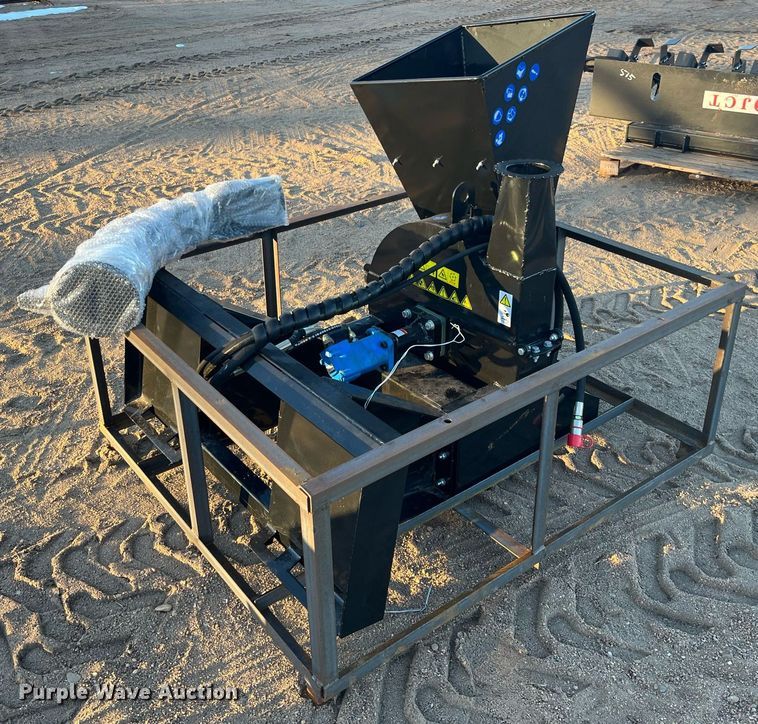 image for item DQ4002 2022 Mower King SSBX42S  skid steer wood chipper