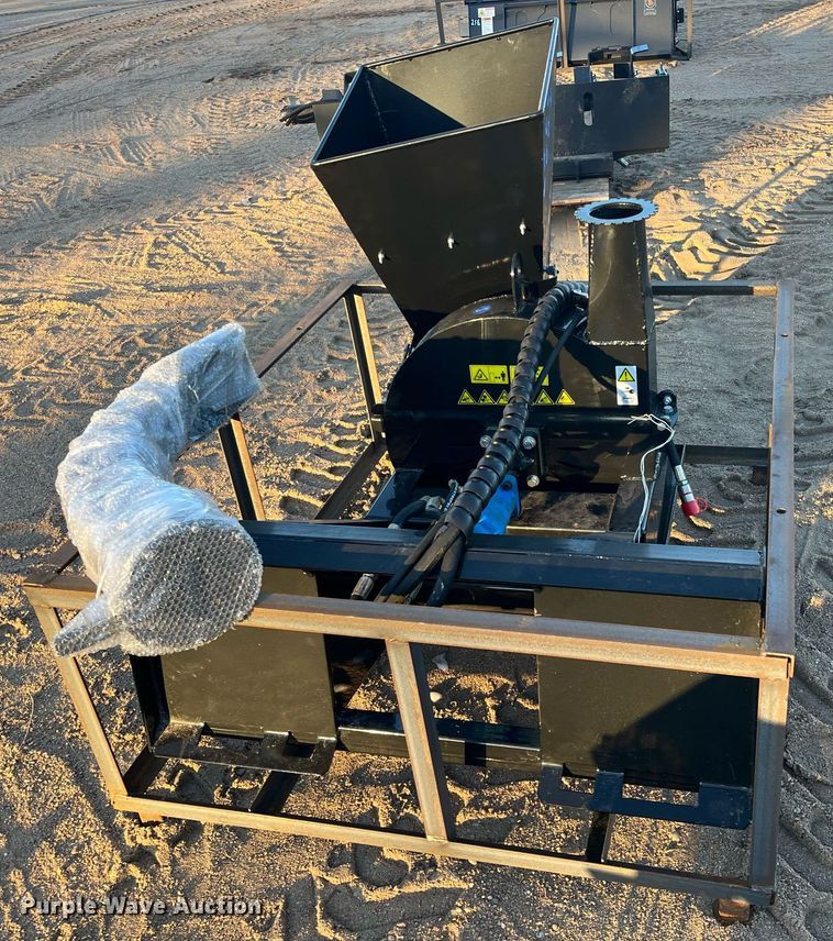 image for item DQ4002 2022 Mower King SSBX42S  skid steer wood chipper