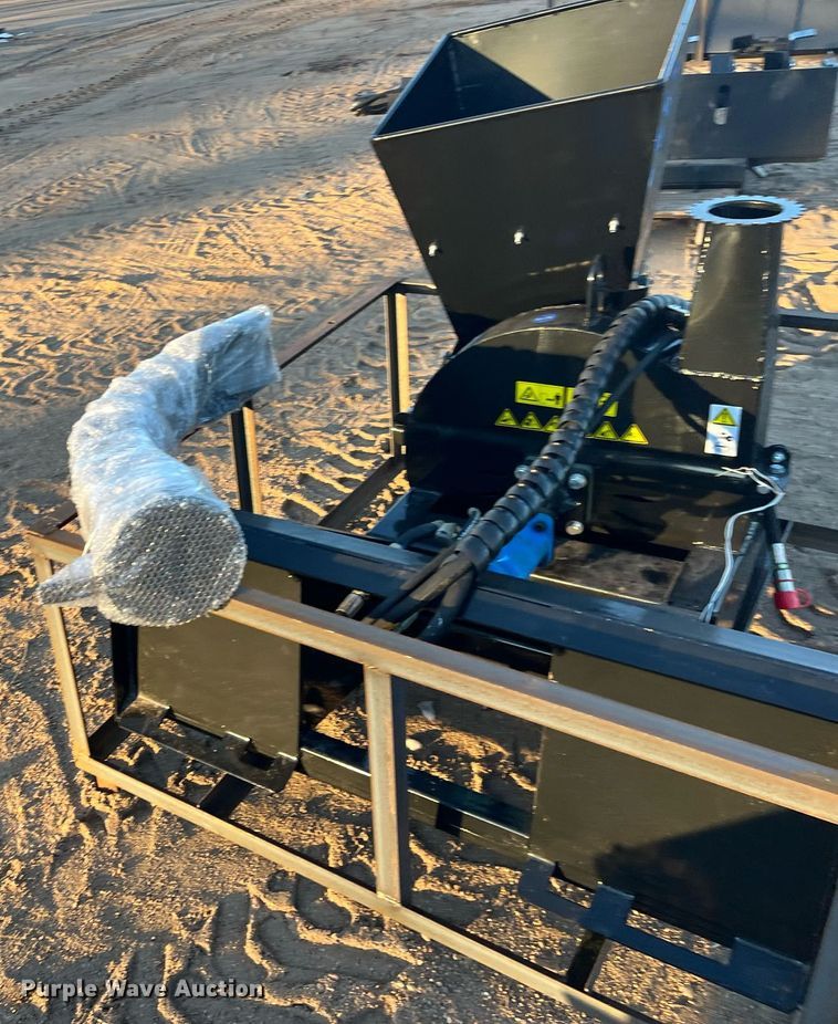 image for item DQ4002 2022 Mower King SSBX42S  skid steer wood chipper