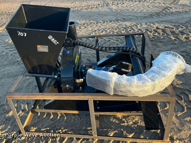 image for item DQ4002 2022 Mower King SSBX42S  skid steer wood chipper