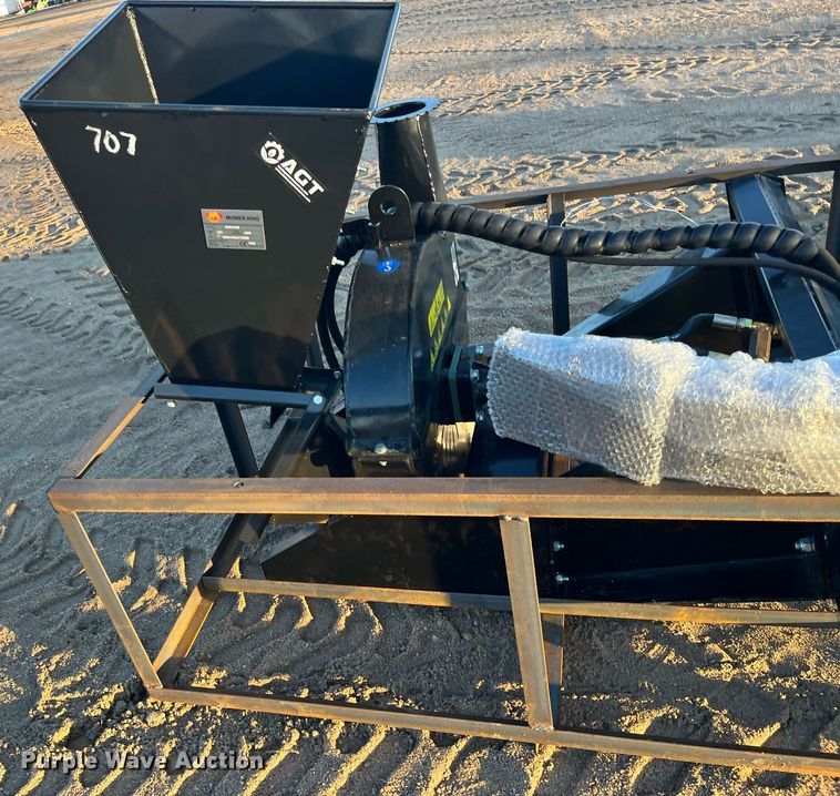 image for item DQ4002 2022 Mower King SSBX42S  skid steer wood chipper