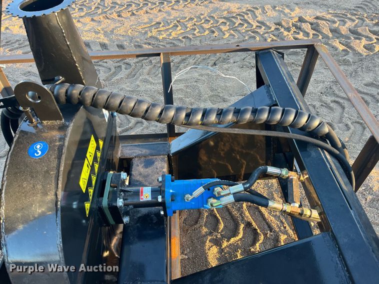 image for item DQ4002 2022 Mower King SSBX42S  skid steer wood chipper